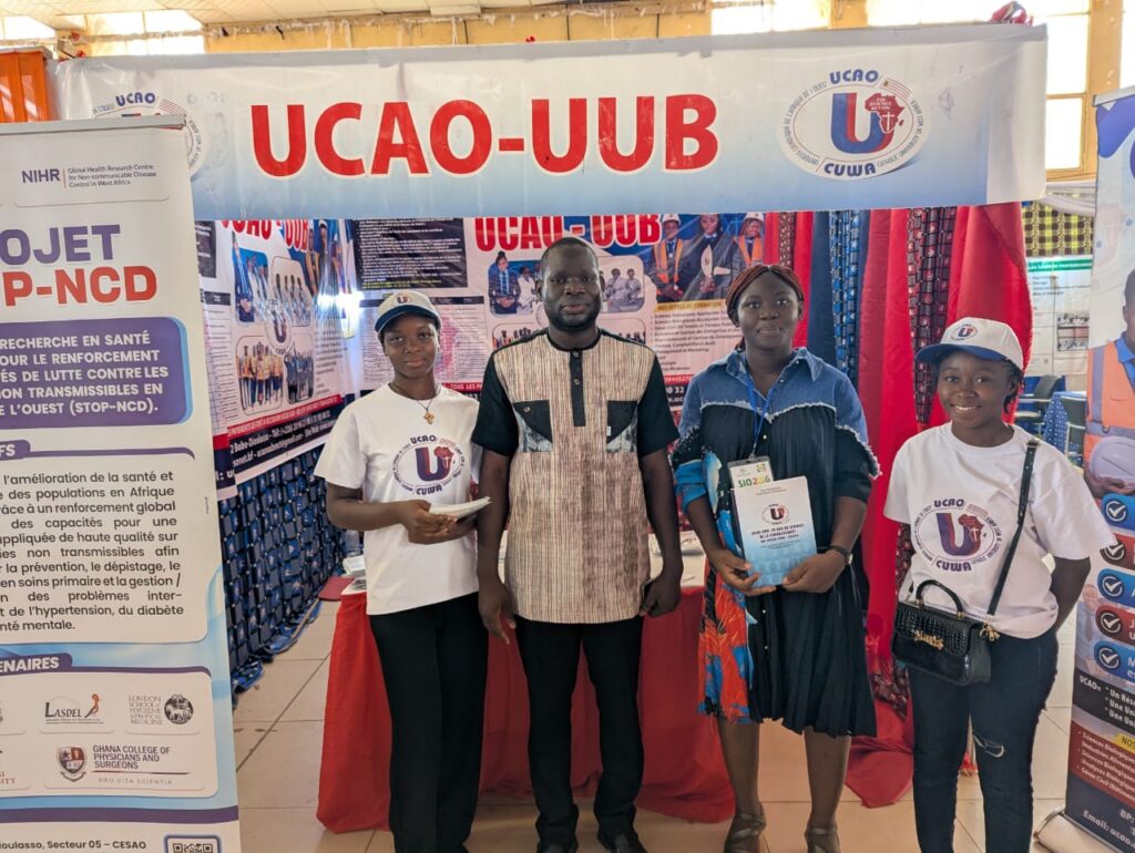 Passage du Vice président de la déléguation spéciale de la commune de ouaégadougou/ancien étudiant de L'UCAO-UUB